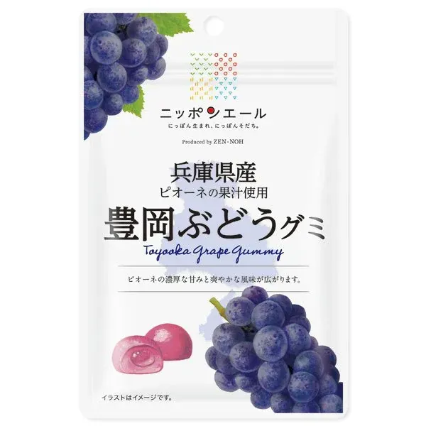 JA 전농 일본 에일 효고현산 도요오카 포도 구미 40g