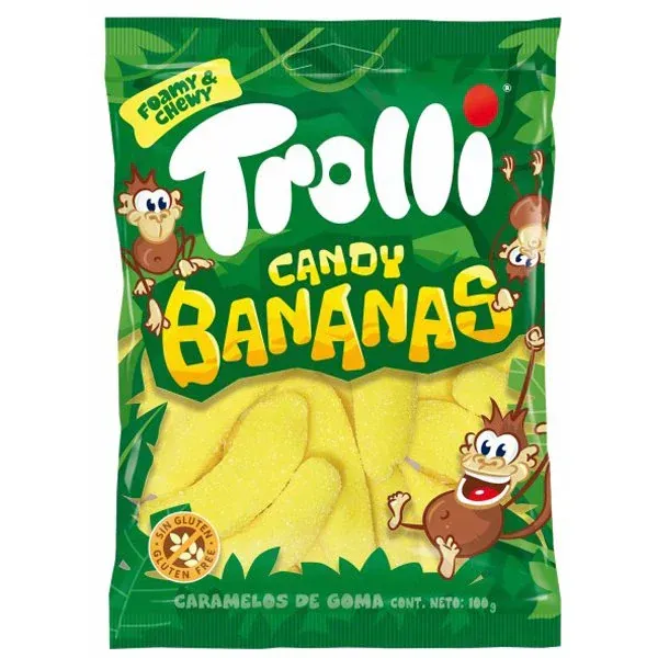 트롤리 Trolli 트로리 캔디 바나나 100g [구미]