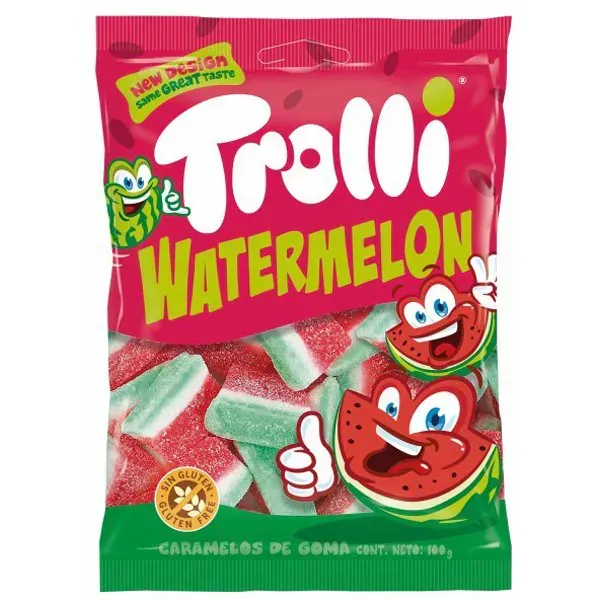 트롤리 Trolli 트롤리 워터 멜론 100g [구미]