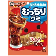 UHA 미각 설탕 무찌리 구미 콜라 80g