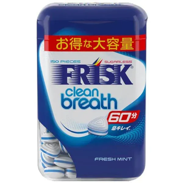 클래시 푸즈 프리스크 클린 브레스 병 신선한 민트 105g