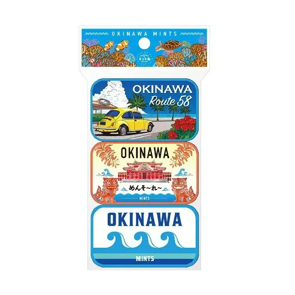 OKINAWA 민트캔 OKINAWA민트캔 16g×3캔 세트