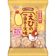 혼다 제과 소프트 센 새우 마요네즈 맛 55g