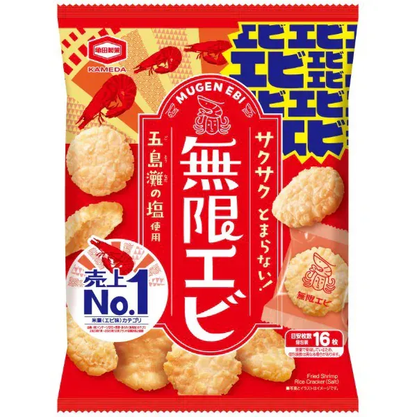 카메다 제과 무한 새우 73g