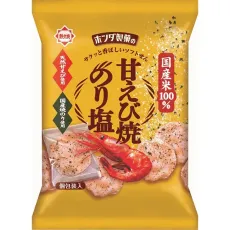 혼다 제과 달콤한 새우 소금 구이 소금 57g