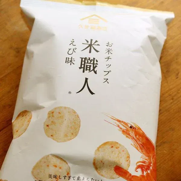 구세 후쿠 상점 쌀 칩스 쌀 장인 새우 맛 100g