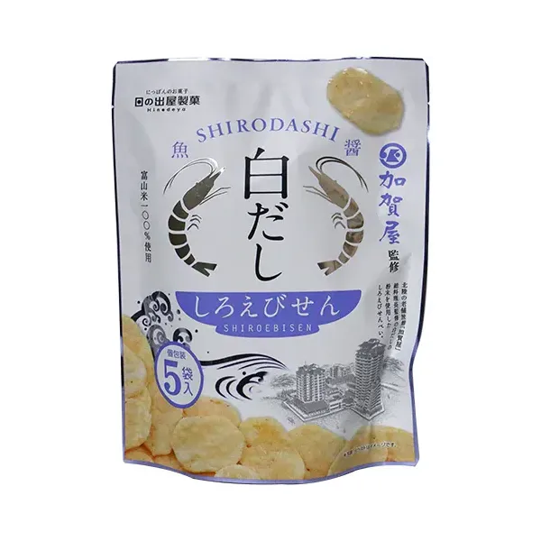 일출 가게 제과 백색 시시로 에비 센베이 65g(13g×5봉)