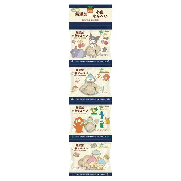 노스 컬러즈 순국산 작은 물고기 센베이 4연(11g×4봉투)