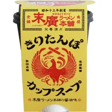 츠바사 키리 탄포 컵 스프 말뻣라면 본점 간장 맛 113g