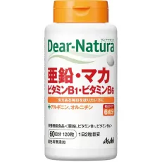 디어 내츄럴 Dear-Natura 아연·마카·비타민 B1·비타민 B6 60일 120알