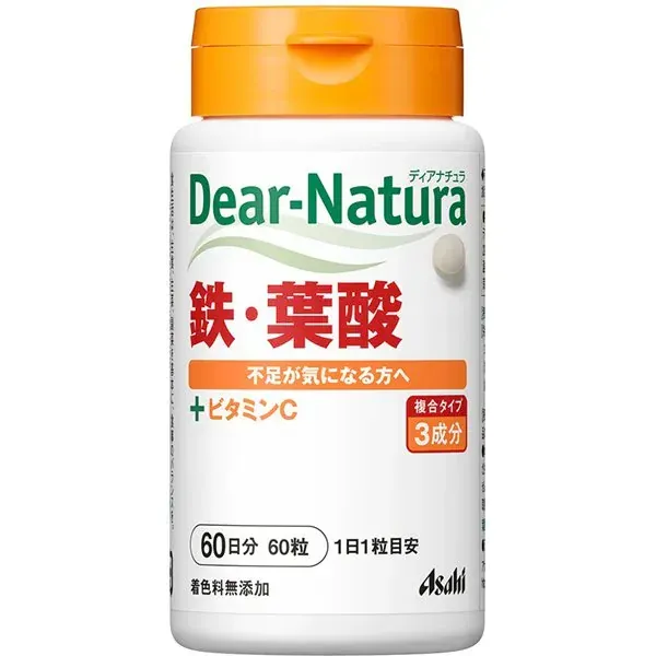 디어 내츄럴 Dear-Natura 철·엽산 60립입(60일분)