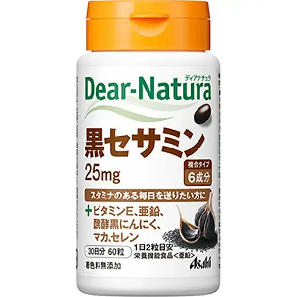 디어 내츄럴 Dear-Natura 블랙 세사민 60립입(30일분)