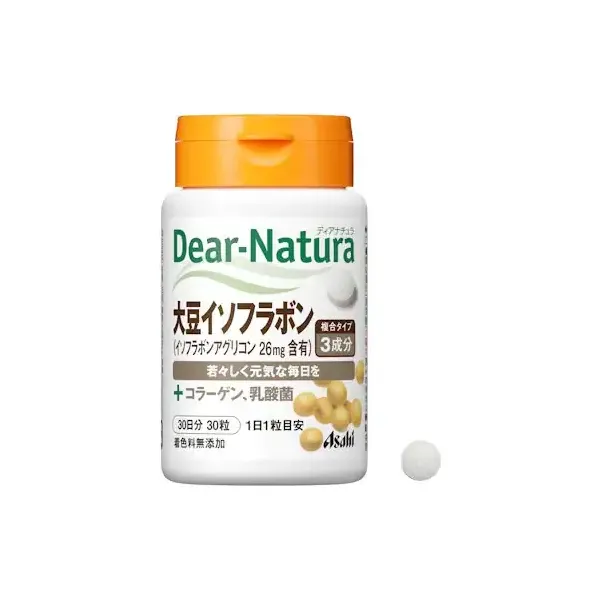 디어 내츄럴 Dear-Natura 대두 이소플라본 with 콜라겐 유산균 30립(30일분)