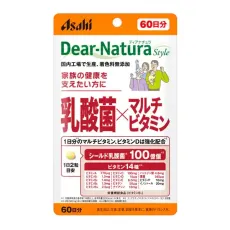 디어 내츄럴 Dear-Natura 스타일 유산균×멀티 비타민 60일 120립