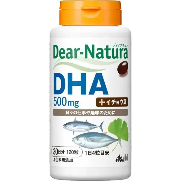 디어 내츄럴 Dear-Natura DHA with 은행나무 잎 120정(30일분)