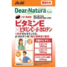 디어 내츄럴 Dear-Natura 디어 내츄럴 스타일 비타민 E×비타민 C/β-카로틴 60일 60립