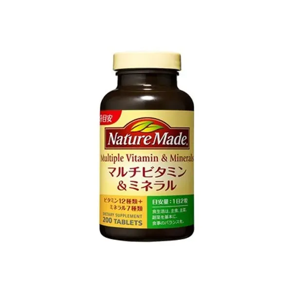 네이처 메이드 Nature Made 멀티 비타민 and 미네랄 패밀리 사이즈 200입(100일분)