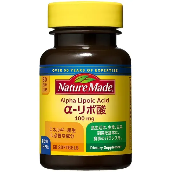 네이처 메이드 Nature Made α-리포산 60입(30일분 1일 2립 기준)