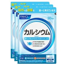 판클 FANCL 칼슘 덕용 3봉 세트 90일분