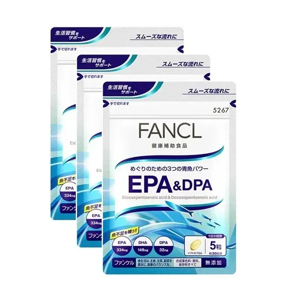 판클 FANCL EPAandDPA 덕용 3봉 세트 약 90일분