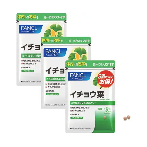 판클 FANCL 이쇼바 덕용 3봉 세트 90일분