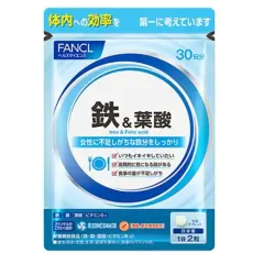 판클 FANCL 철and엽산 30일분