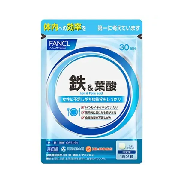 판클 FANCL 철and엽산 30일분