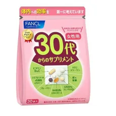 판클 FANCL 30대부터의 보충제 여성용(개 포장 30포 가제트 봉투입)