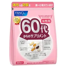 판클 FANCL 60대부터의 서플리먼트 여성용(개 포장 30포가제트봉투입)