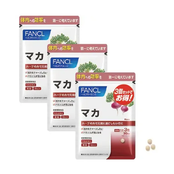 판클 FANCL 마카 덕용 3봉 세트 90일분