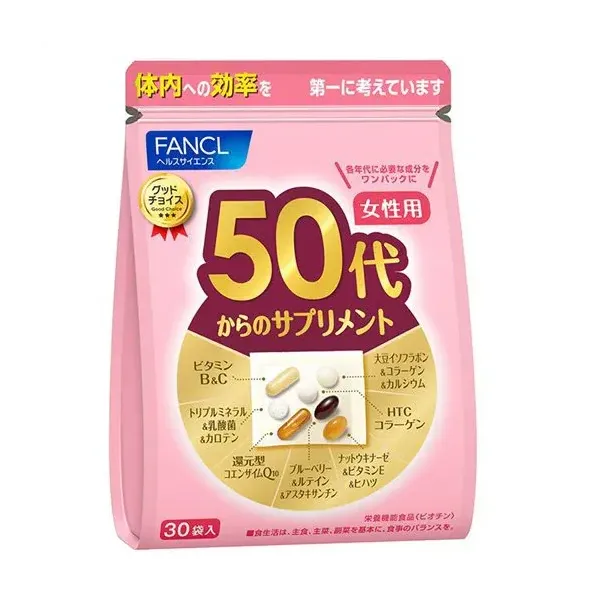 판클 FANCL 50대부터의 서플리먼트 여성용(개 포장 30포가제트봉투입)