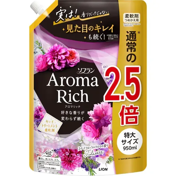 소프란 아로마리치 줄리엣 리필 특대 950ml [유연제]
