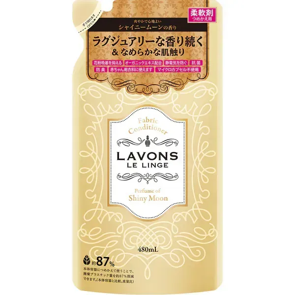 스토리아 라봉 LAVONS 라봉 루랑제 샤이니문 향기 리필 480ml [유연제]