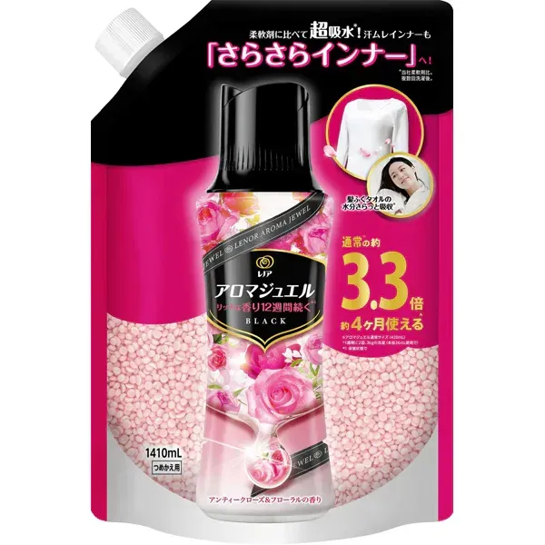 레노아 레노아 아로마 쥬얼 앤티 클로즈 and 플로랄 향기 리필용 초특대 사이즈 1410ml