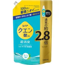 레노아 레노아 구연산 in 슈퍼 탈취 헹굼 탈취제 신선한 녹색 리필 초특대 1080mL