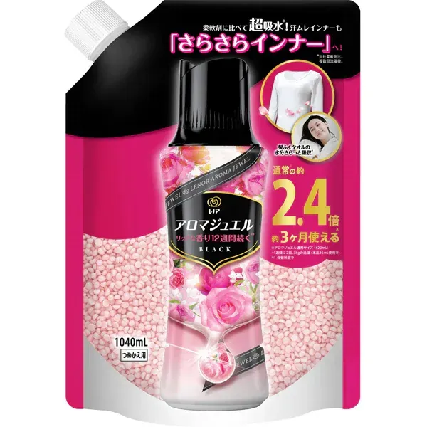 레노아 레노아 아로마 쥬얼 앤티 클로즈 and 플로랄 향기 리필용 특대 사이즈 1040ml