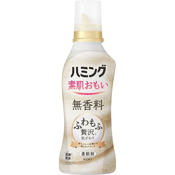 허밍 허밍 맨살 무용료 무향료 본체 530ml [유연제]