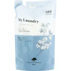 My Laundry 밀란드리 밀란드리 화이트 코튼 향기 리필 480ml [유연제]