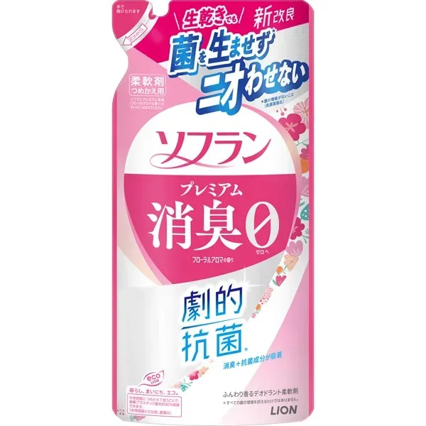 소프란 프리미엄 탈취 플로랄 아로마 향기 리필 380ml