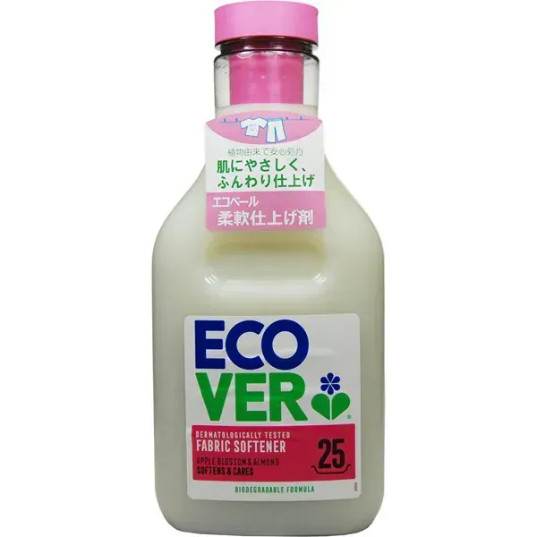 에코 베일 ecover 에코 베일 패브릭 소프너 애플 블러섬 and 아몬드 750ml