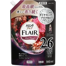 해밍 플레어 리치 플로럴 리필 940ml [유연제]