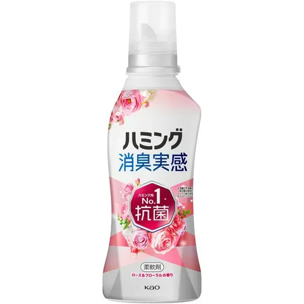 해밍 소취 실감 로즈 and 플로랄 향기 본체 510ml [유연제]