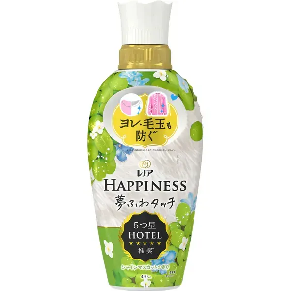 레노아 행복 꿈 푹신 터치 유연제 샤인 무스카트 본체 450ml [유연제]