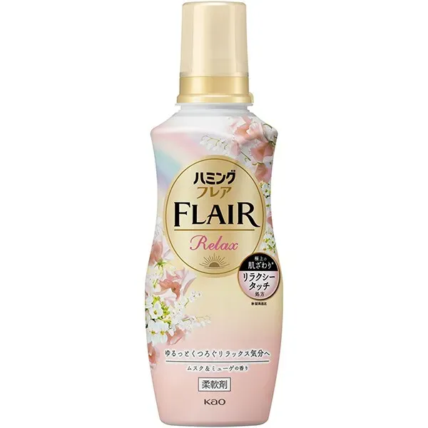 해밍 플레어 릴랙스 사향 and 뮤게 본체 510ml [유연제]