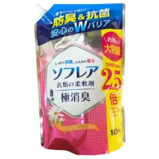 일본 합성 세제 NIHON DETERGENT MFG 일본 합성 세제 소후레아 의류 유연제 대용량 리필