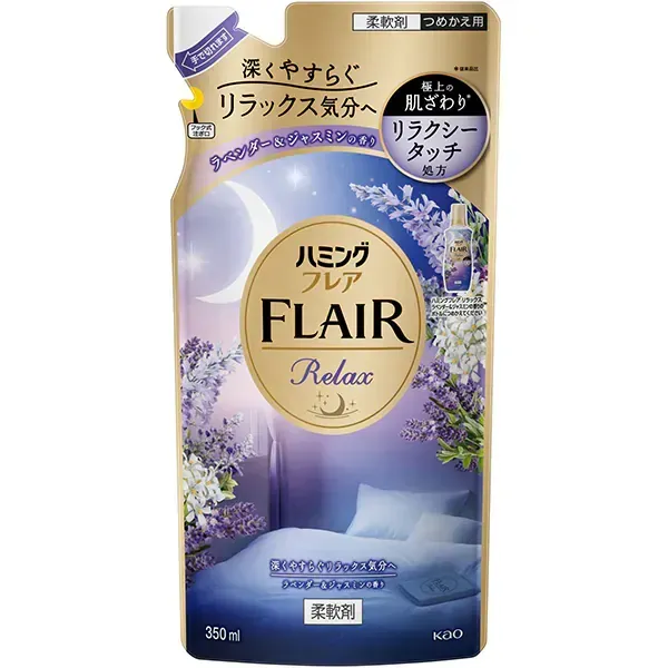 해밍 플레어 릴랙스 라벤더 and 재스민 리필 350ml [유연제]