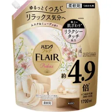 해밍 플레어 릴랙스 사향 and 뮤게 리필 1700ml [유연제]