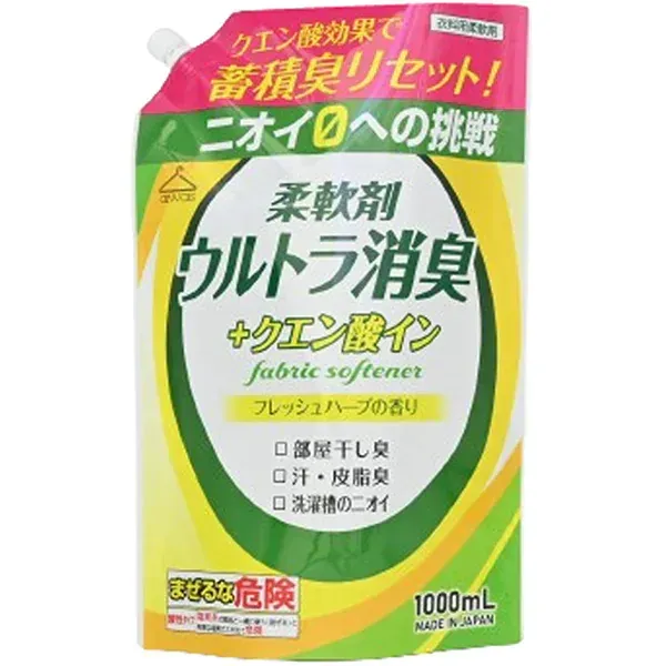 로켓 비누 awas 유연재 울트라 탈취 구연산 인 리필용 1000ml