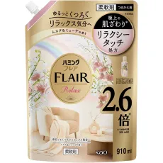 해밍 플레어 릴랙스 사향 and 뮤게 리필 910ml [유연제]