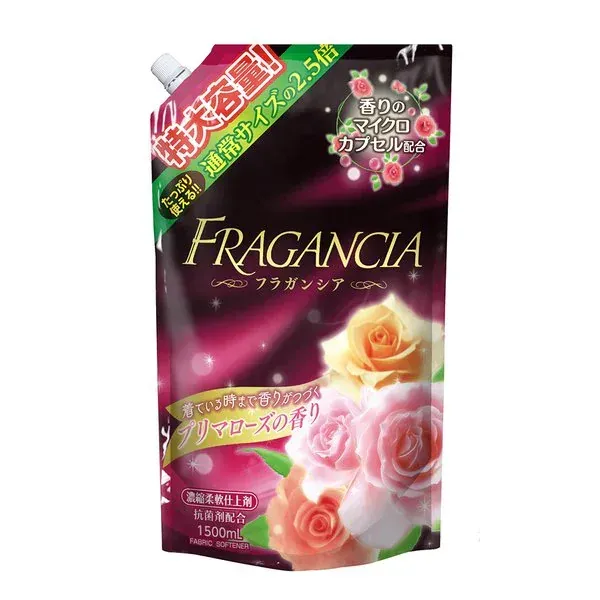 로켓 비누 플라간시아 프리마 로즈의 향기 대용량 1500mL [유연제]